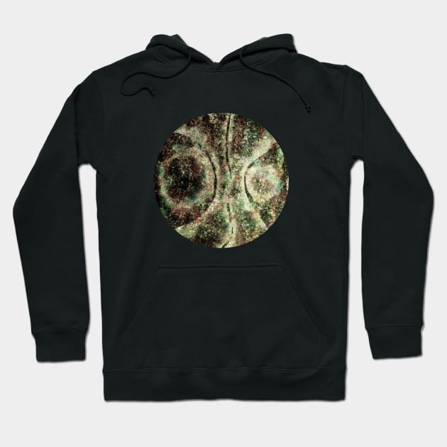 Corpolums (abstract digital painting) Hoodie by The Glass Pixel